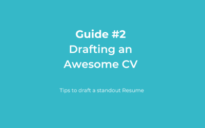 Drafting an Awesome CV