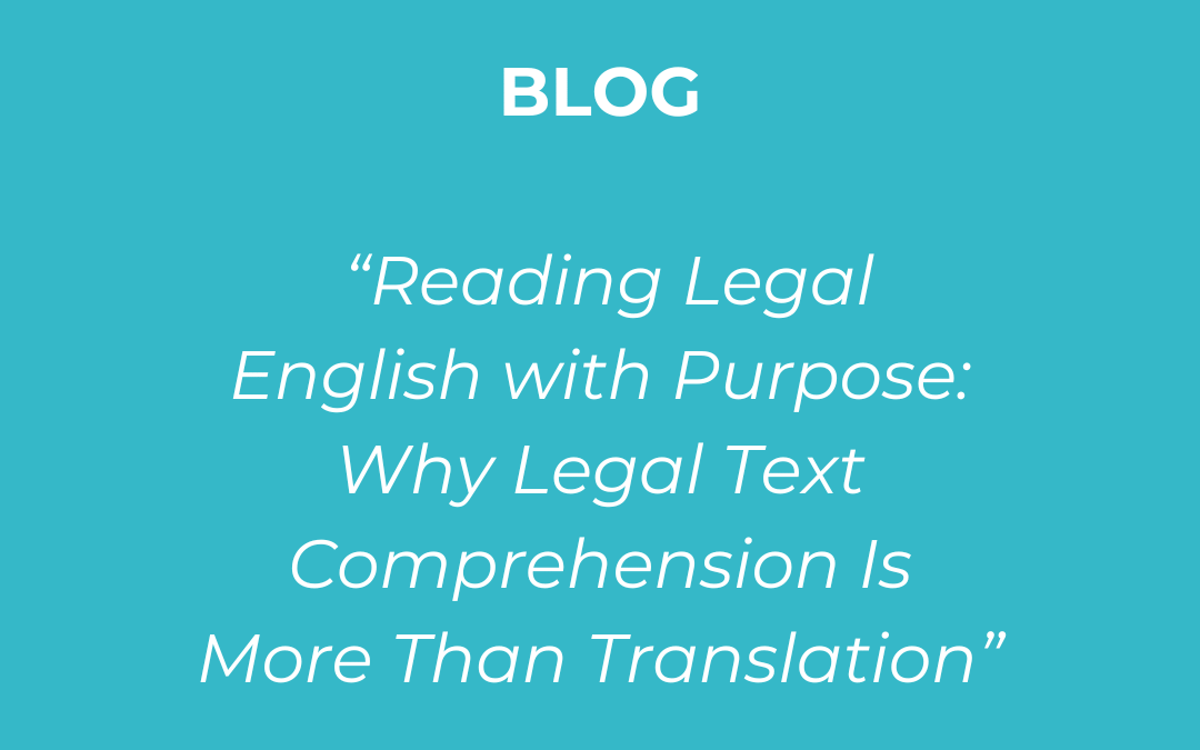In Brief: Legal English with Julian (2)